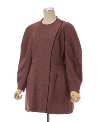 Ｗｏｏｌ　Ｔｒｉｃｏｔ　Ｆｌａｐ　Ｊａｃｋｅｔ