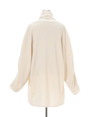 [Kashiko]Jacquard Knit Scarf Ivory-送料込み Cashmere Silk Scarf with Ring – マザーハウス 公式サイト