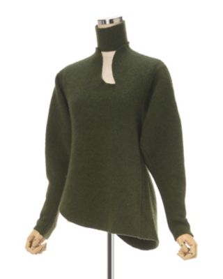 Ｗｏｏｌ　Ｃａｓｈｍｅｒｅ　Ｆｒｉｌｌｅｄ　Ｋｎｉｔｔｅｄ　Ｐｕｌｌｏｖｅｒ　Ｗｉｔｈ　Ｃｈｏｋｅｒ