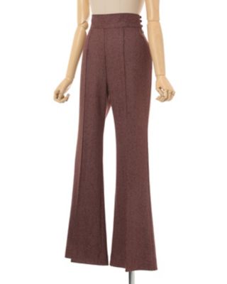 Ｗｏｏｌ　Ｔｒｉｃｏｔ　Ｆｌａｒｅｄ　Ｔｒｏｕｓｅｒｓ