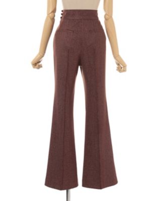 Ｗｏｏｌ　Ｔｒｉｃｏｔ　Ｆｌａｒｅｄ　Ｔｒｏｕｓｅｒｓ