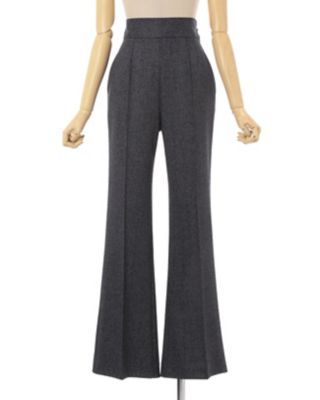 Ｗｏｏｌ　Ｔｒｉｃｏｔ　Ｆｌａｒｅｄ　Ｔｒｏｕｓｅｒｓ