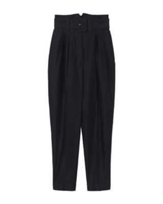 Brushed Cotton Tucked Tapered