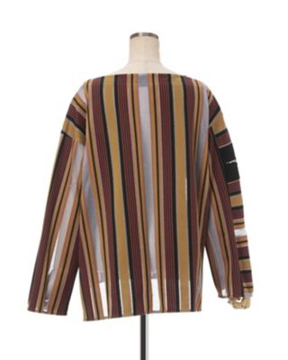 Ｒａｓｃｈｅｌ　Ｊｅｒｓｅｙ　Ｔｏｒｃｈｏｎ　Ｌａｃｅ　Ｓｔｒｉｐｅ　Ｔｏｐ