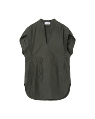 Brushed Cotton Sleeveless V