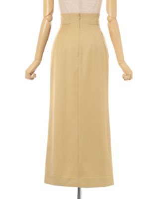 Wool Gabardine High Waisted
