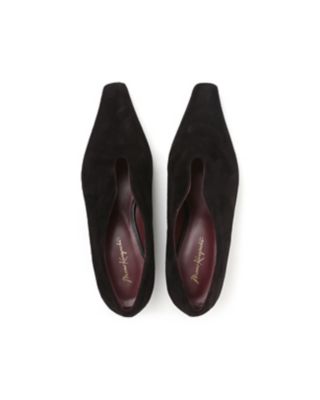 Mame Kurogouchi Curved Line Sling Back Heels - Altamira