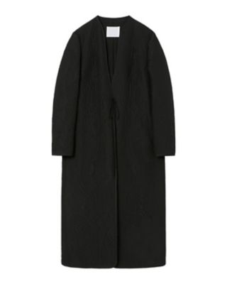 17AW mame 黒 コート 定価9万円