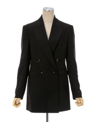 Ｌｉｎｅｎ　Ｔｏｕｃｈ　Ｔｒｉａｃｅｔａｔｅ　Ｄｏｕｂｌｅ　Ｂｒｅａｓｔｅｄ　Ｊａｃｋｅｔ