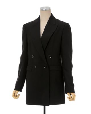 Ｌｉｎｅｎ　Ｔｏｕｃｈ　Ｔｒｉａｃｅｔａｔｅ　Ｄｏｕｂｌｅ　Ｂｒｅａｓｔｅｄ　Ｊａｃｋｅｔ