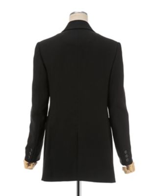 Ｌｉｎｅｎ　Ｔｏｕｃｈ　Ｔｒｉａｃｅｔａｔｅ　Ｄｏｕｂｌｅ　Ｂｒｅａｓｔｅｄ　Ｊａｃｋｅｔ