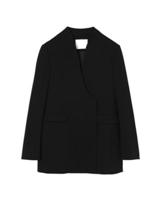 ＜Mame Kurogouchi (Women)＞Ｃｏｌｌａｒｌｅｓｓ　Ｄｏｕｂｌｅ　Ｂｒｅａｓｔｅｄ　Ｓｕｉｔ　Ｊａｃｋｅｔ