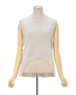 Ｂｒｕｓｅｄ　Ａｌｐａｃａ　Ｓｌｅｅｖｅｌｅｓｓ　Ｋｎｉｔｔｅｄ　Ｔｏｐ