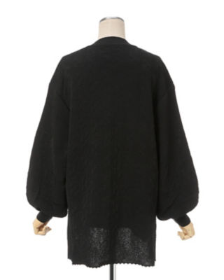 Floral Jacquard Knitted Top | Mame