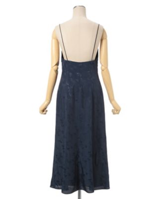 Ｃｒａｎｅ　Ｐａｔｔｅｒｎ　Ｊａｃｑｕａｒｄ　Ｈａｎｄ－Ｄｙｅｄ　Ｓｌｉｐ　Ｄｒｅｓｓ