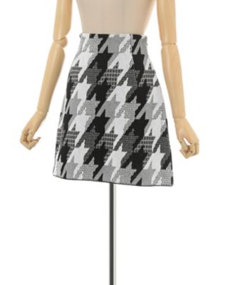 Ｈｏｕｎｄｓｔｏｏｔｈ　Ｋｎｉｔｔｅｄ　Ｓｋｉｒｔ