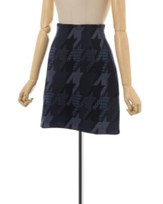 Ｈｏｕｎｄｓｔｏｏｔｈ　Ｋｎｉｔｔｅｄ　Ｓｋｉｒｔ