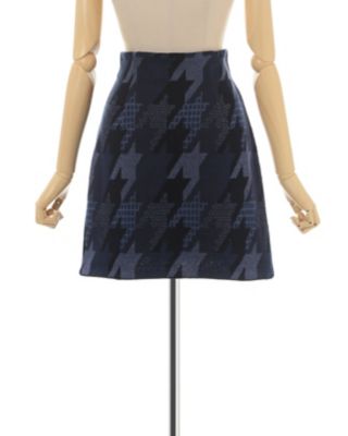 Ｈｏｕｎｄｓｔｏｏｔｈ　Ｋｎｉｔｔｅｄ　Ｓｋｉｒｔ