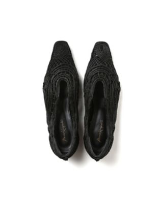 お値下げ！mame Cord Embroidery Egg Heel Pumps-