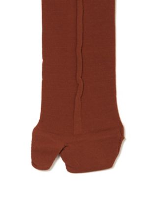 Bamboo Motif Sheer Tabi Socks