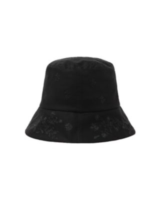 Ｆｌｏｒａｌ Ｅｍｂｒｏｉｄｅｒｅｄ Ｂｕｃｋｅｔ Ｈａｔ ...