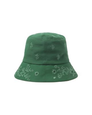 Ｆｌｏｒａｌ Ｅｍｂｒｏｉｄｅｒｅｄ Ｂｕｃｋｅｔ Ｈａｔ 