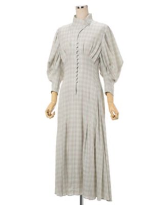 Ｌｉｎｅｎ Ｍｉｘ Ｏｍｂｒｅ Ｃｈｅｃｋ Ｆｌａｒｅｄ Ｄｒｅｓｓ ...