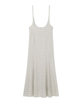 Ｌｉｎｅｎ　Ｍｉｘ　Ｏｍｂｒｅ　Ｃｈｅｃｋ　Ｃａｍｉｓｏｌｅ　Ｄｒｅｓｓ