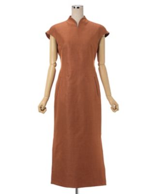 Ｇｅｏｍｅｔｒｉｃ　Ｓｉｌｋ　Ｃｏｔｔｏｎ　Ｊａｃｑｕａｒｄ　Ｓｌｉｔ　Ｄｒｅｓｓ