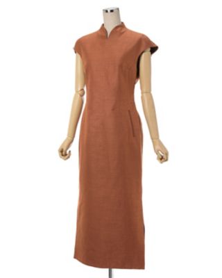 Geometric Silk Cotton Jacquard Slit 