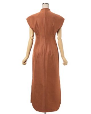 Ｇｅｏｍｅｔｒｉｃ　Ｓｉｌｋ　Ｃｏｔｔｏｎ　Ｊａｃｑｕａｒｄ　Ｓｌｉｔ　Ｄｒｅｓｓ