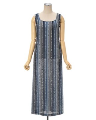 Ｒａｓｃｈｅｌ　Ｓｔｒｉｐｅ　Ｊｅｒｓｅｙ　Ｓｌｅｅｖｅｌｅｓｓ　Ｄｒｅｓｓ