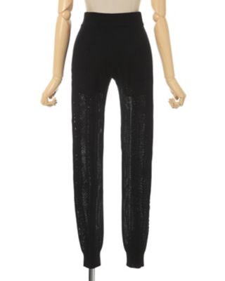 Ｏｐｅｎｗｏｒｋ　Ｌａｃｅ－ｕｐ　Ｋｎｉｔｔｅｄ　Ｔｒｏｕｓｅｒｓ