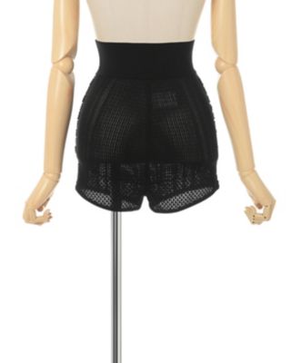 Ｏｐｅｎｗｏｒｋ　Ｌａｃｅ－ｕｐ　Ｋｎｉｔｔｅｄ　Ｓｈｏｒｔｓ