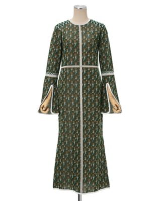 30％OFF mame Mame Kurogouchi(マメ) Rib Pedicel Jacquard Dress ...