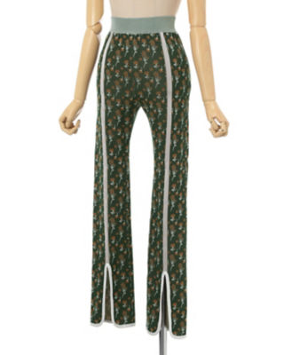 未使用品 マメクロゴウチ Mame Kurogouchi 23SS Pedicel Knitted Pants 