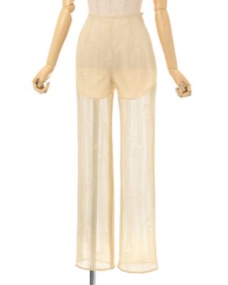 Ｂａｍｂｏｏ　Ｍｏｔｉｆ　Ｗｉｌｌｏｗ　Ｊａｃｑｕａｒｄ　Ｓｈｅｅｒ　Ｔｒｏｕｓｅｒｓ
