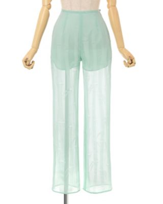 Ｂａｍｂｏｏ　Ｍｏｔｉｆ　Ｗｉｌｌｏｗ　Ｊａｃｑｕａｒｄ　Ｓｈｅｅｒ　Ｔｒｏｕｓｅｒｓ
