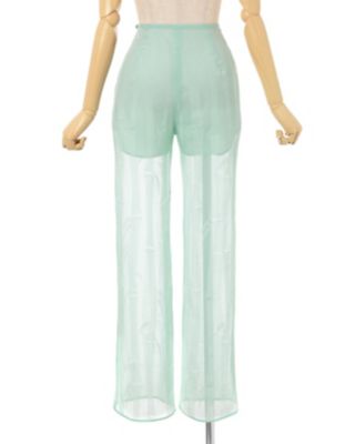 Ｂａｍｂｏｏ　Ｍｏｔｉｆ　Ｗｉｌｌｏｗ　Ｊａｃｑｕａｒｄ　Ｓｈｅｅｒ　Ｔｒｏｕｓｅｒｓ