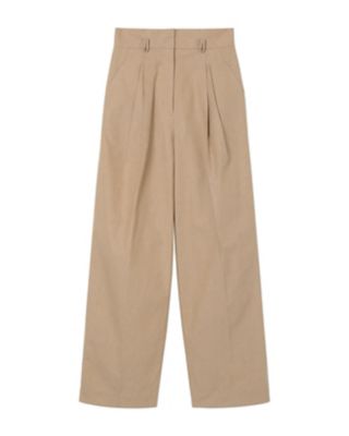＜Mame Kurogouchi (Women)＞Ｎａｔｕｒａｌｌｙ　Ｃｏｌｏｕｒｅｄ　Ｃｏｔｔｏｎ　Ｄｏｂｂｙ　Ｗｉｄｅ　Ｔｒｏｕｓｅｒｓ