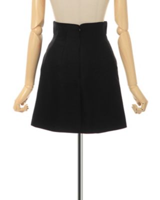 Ｓｉｌｋ Ｗｏｏｌ Ｄｏｕｂｌｅ Ｃｌｏｔｈ Ｍｉｎｉ Ｓｋｉｒｔ