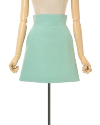 【INCHANT ME】[eco] Stitch selvedge A-line mini skirt AE Stretch Low-Rise A-Line Denim Mini Skirt | Men's