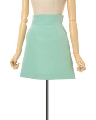 Ｓｉｌｋ Ｗｏｏｌ Ｄｏｕｂｌｅ Ｃｌｏｔｈ Ｍｉｎｉ Ｓｋｉｒｔ