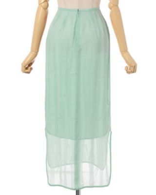 Ｂａｍｂｏｏ　Ｍｏｔｉｆ　Ｗｉｌｌｏｗ　Ｊａｃｑｕａｒｄ　Ｓｈｅｅｒ　Ｓｋｉｒｔ
