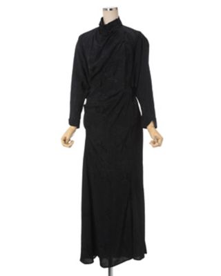 Ｆｌｏｒａｌ　Ｊａｃｑｕａｒｄ　Ｄｒａｐｅｄ　Ｄｒｅｓｓ
