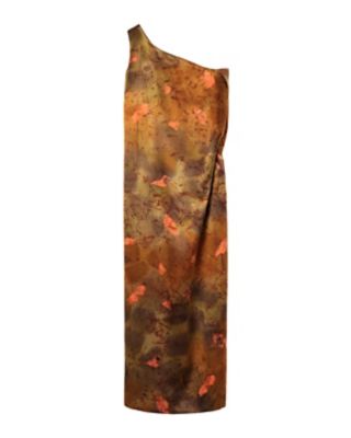 h*a様 マメクロゴウチ SilkCotton I‐Line Dress ワンピ Silk Habutae I－Line Dress | Mame Kurogouchi