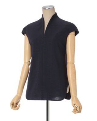 Cotton Jersey French Sleeve Top