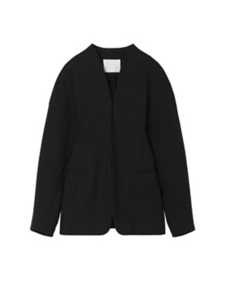 ＜Mame Kurogouchi (Women)＞Ｄｏｕｂｌｅ　Ｊｅｒｓｅｙ　Ｄｒｏｐｐｅｄ　Ｓｈｏｕｌｄｅｒ　Ｊａｃｋｅｔ