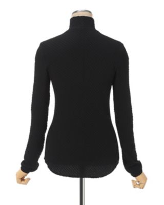 Ｓｈｉｒｒｉｎｇ　Ｊｅｒｓｅｙ　Ｊａｃｑｕａｒｄ　Ｈｉｇｈ　Ｎｅｃｋ　Ｔｏｐ