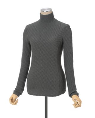Ｓｈｉｒｒｉｎｇ　Ｊｅｒｓｅｙ　Ｊａｃｑｕａｒｄ　Ｈｉｇｈ　Ｎｅｃｋ　Ｔｏｐ